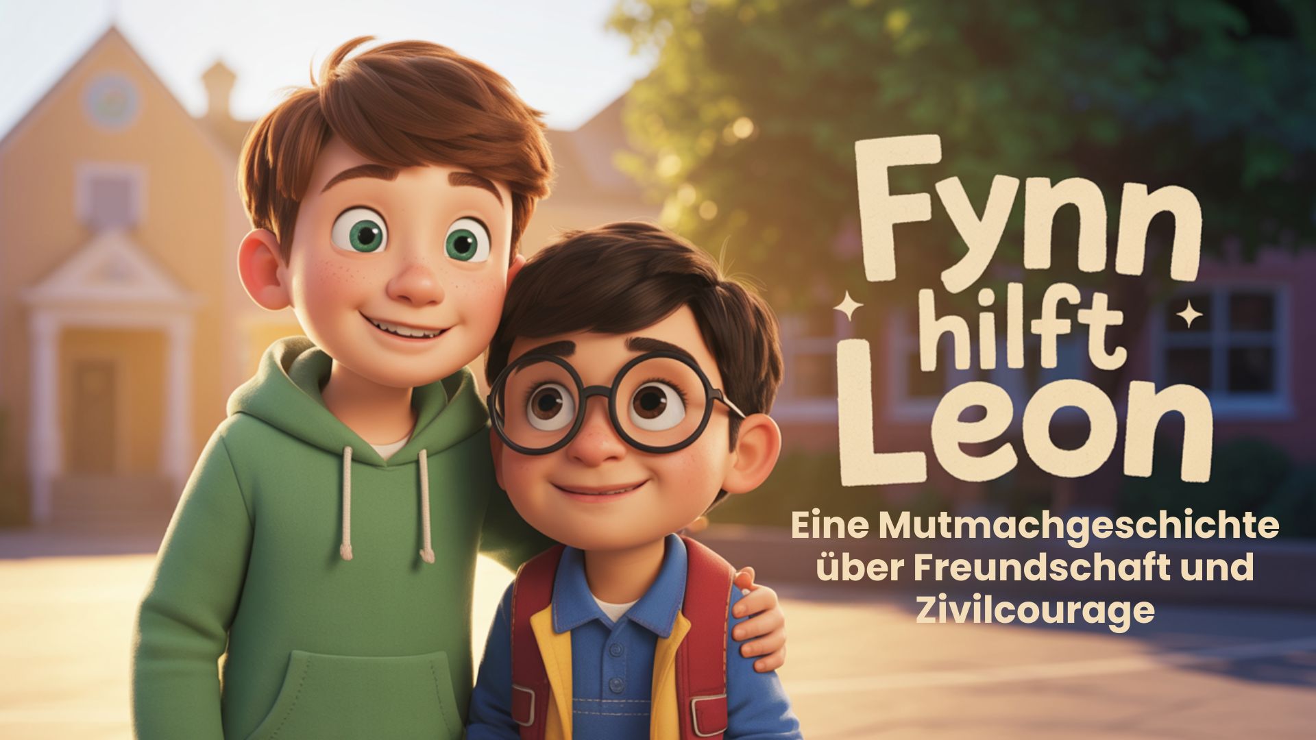 Fynn hilft Leon – Eine Mutmachgeschichte über Freundschaft und Zivilcourage