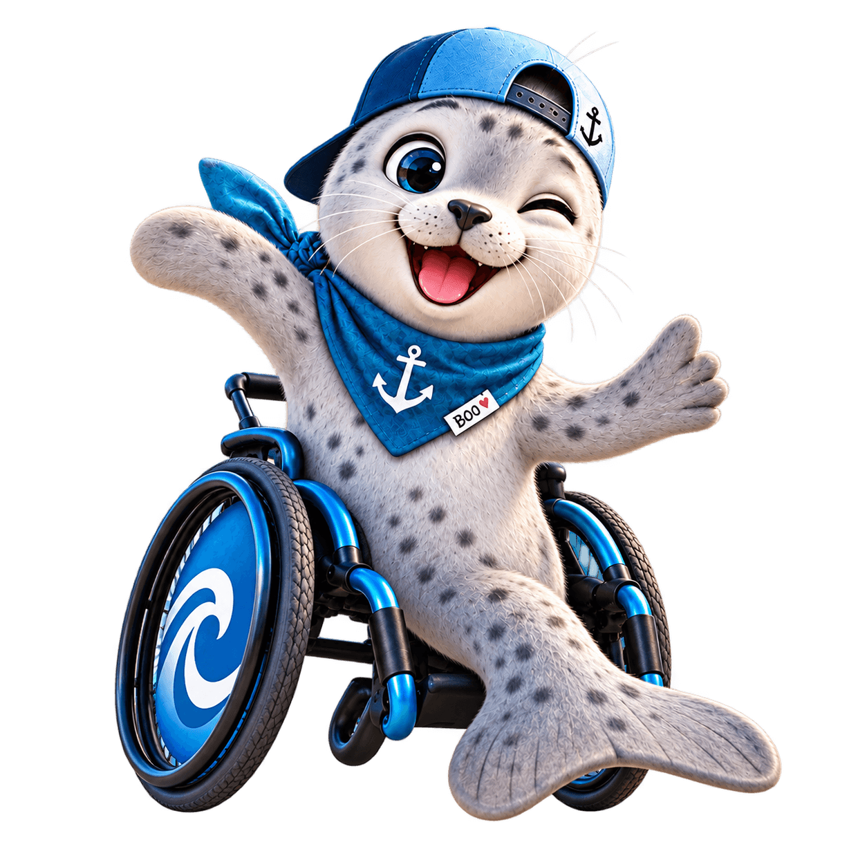 Boo - Das Maskottchen von Rolliboo